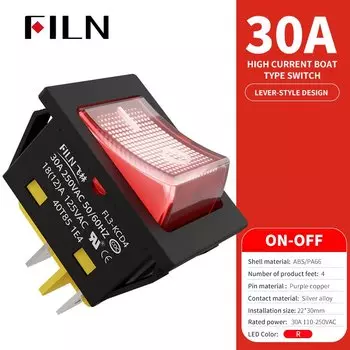 FILN герметичный автоматический выключатель 30A