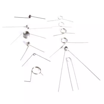 FINEWE Мини-торсионные пружины из нержавеющей стали 0,4 мм 20 шт