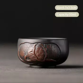 Фиолетовая керамическая чашка RI ONIY TEASET