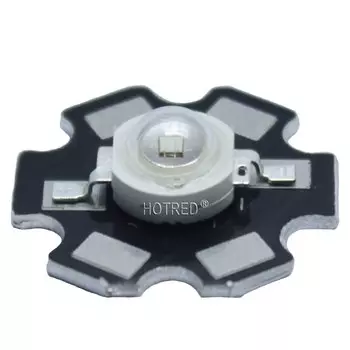 Фиолетовые ультрафиолетовые светодиоды Epistar 3 Вт HotRed