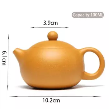 Фиолетовый глиняный чайник RI ONIY TEASET 100 мл