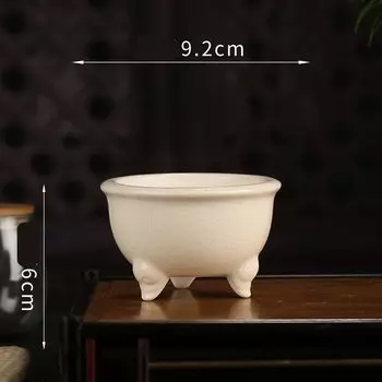 Фиолетовый керамический горшок Yixing LE654