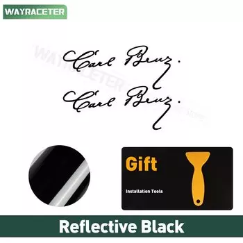 Фирменная наклейка на дверную ручку приборной панели G Daimler Karl Friedrich Benz для Mercedes AMG A C E S G GLC GLE CLA CLE ML V B