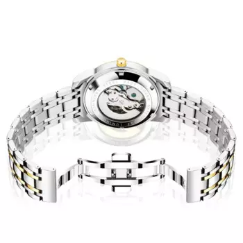 Фирменные автоматические часы из нержавеющей стали, механические наручные часы с хронографом Moonphase, многофункциональные часы Cronografo