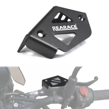 Подходит для Royal Enfield Himalayan 450 2024- мотоциклетная стальная передняя или задняя крышка резервуара для жидкости главного тормозного цилиндра, защитная крышка