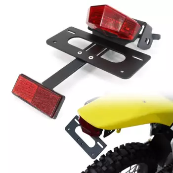 Подходит для SUZUKI DRZ400 DRZ400E DRZ400S DR-Z400S DRZ400SM DR-Z400SM Держатель номерного знака Кронштейн Задний хвост Аккуратное крыло Элиминатор