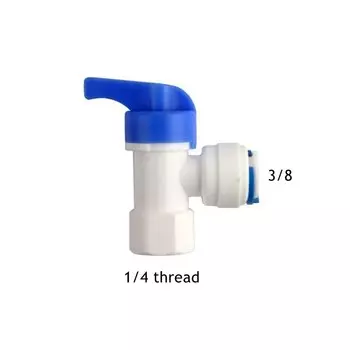 Фитинг для фильтра воды CNWIKIYA 1/4" 3/8", пластик