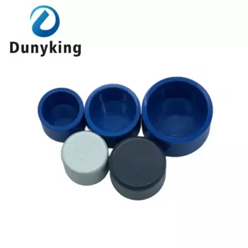 Фитинг для труб из ПВХ, пластиковая заглушка для труб 20 25 32 40 50 63 мм