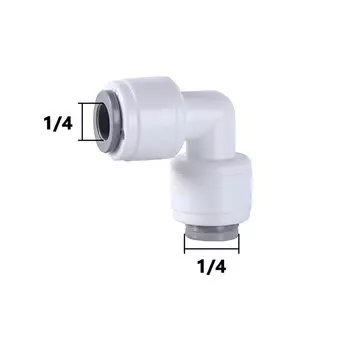 Фитинги для обратного осмоса Adhere To Fly, 10 шт., POM пластик, 90 градусов, 1/4 3/8