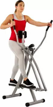 Фитнес Air Walk перекрестный эллиптический тренажер устройство для планера с эффективным ЖК-монитором, с низким уровнем удара, 30 дюймов