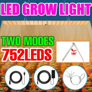 Фитолампа полного спектра для выращивания растений светодиодный светодиодная гидропонная лампа для теплиц, фитолампы 500 Вт, 800 Вт, 1000 Вт, лампа для роста растений, цветок