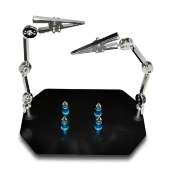 Фиксированное приспособление для печатной платы, зажим «крокодил», многофункциональный вспомогательный кронштейн для помощи, сварки, верстак с плоским зажимом с зубцами