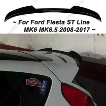 Фиксированный спойлер для заднего крыла Ford Fiesta ST Line MK6 MK6 2008-2017 Maxton Style, модифицированные комплекты для заднего крыла хэтчбека
