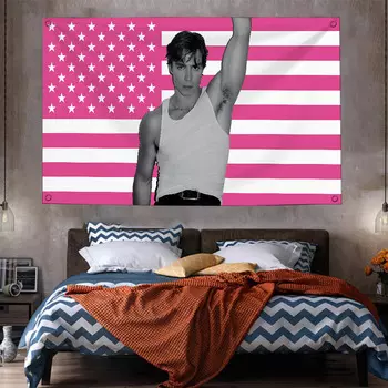 Флаг Чавез розовый 3x5FT MINISO