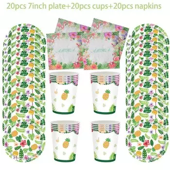 Фламинго декор для вечеринки