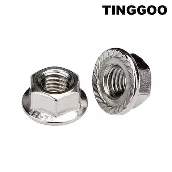 Фланцевые гайки TINGGOO из нержавеющей стали