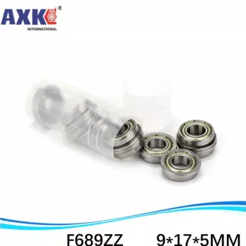Фланцевый подшипник F689 ZZ, фланцевый подшипник 9x17x5 мм, фланцевый F689 Z флуоресцентный F618/9ZZ 9*17*19*5*1,1 мм