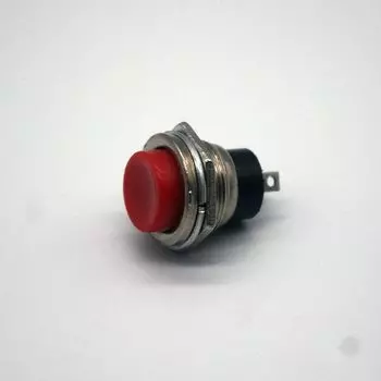 Флэш-кнопка SPST, без красного/зеленого/белого/черного/синего/желтого цветов, Круглый кнопочный переключатель, переменный ток 125 В, 3 А, DS212, 1 шт.