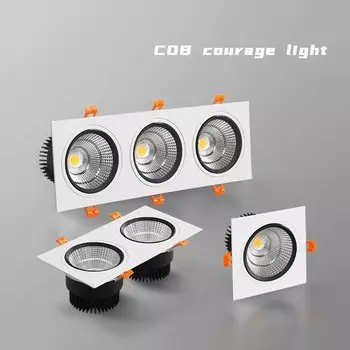 FLDJL квадратный светодиодный потолочный светильник 5Вт/7Вт/9Вт