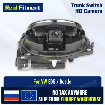 Флип-эмблема камера заднего вида HD Автомобильная камера заднего вида Canbus динамическая парковочная камера заднего вида для VW EOS Bettle