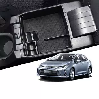 Флок-органайзер для центральной консоли для Toyota Corolla E210 2019 2020 2021 2022, Аксессуары для автомобилей