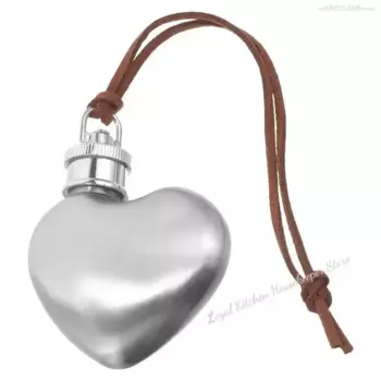 Фляга из нержавеющей стали сердечком