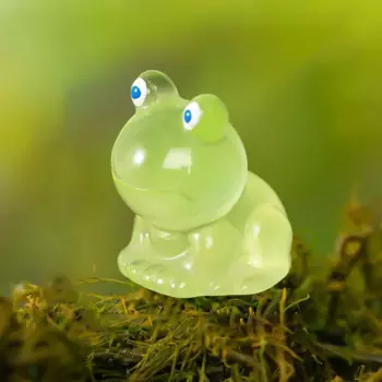Флуоресцентная лягушка из смолы MOONBIFFY