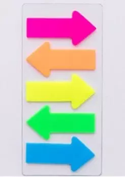 Флуоресцентные липкие заметки devoservice Style 3