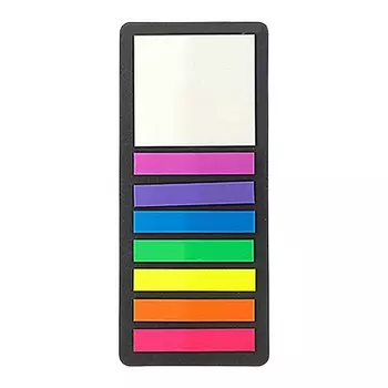 Флуоресцентные закладки BLUELANS, 127 шт.