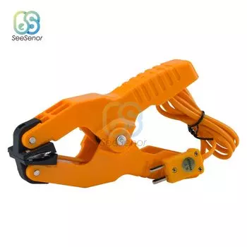 Флуоресцентный зажим для термопары, температурный зажим, зажим для термометра, датчик термопары типа K-40 ~ 200C