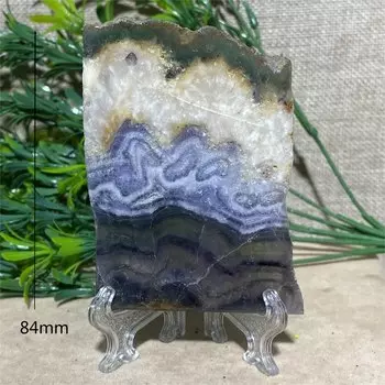 Флюоритовая плита Кварцевая точка DriB