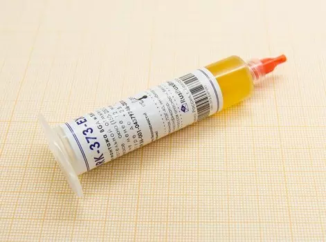 Флюс гель Rusflux NRK-373-Expert для пайки BGA и SMD (10мл)