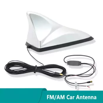 FM/AM Автомобильная радиоантенна с плавником акулы, Усилитель сигнала, Крыша для автомобиля, Цифровая навигационная система