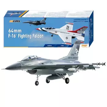 FMS Hobby Модель Самолета RC Jet Самолет Истребитель EDF F16 Fighting Falcon Бесщеточный 40A ESC EPO 6-CH 64mm 14.8V 9G Сервопривод PNP Открытый