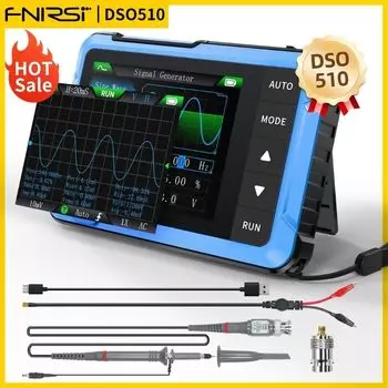 FNIRSI DSO510 MINI портативная паяльная станция