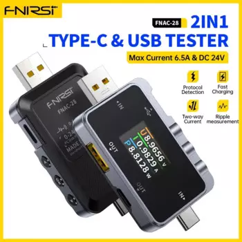 FNIRSI FNAC USB-тестер 28