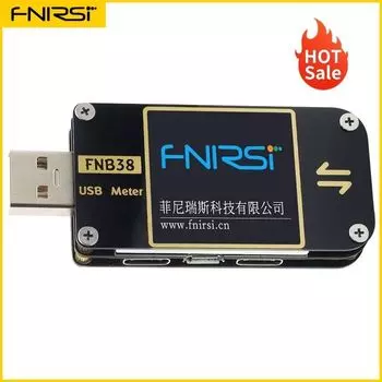 FNIRSI FNB38 USB-тестер тока и напряжения