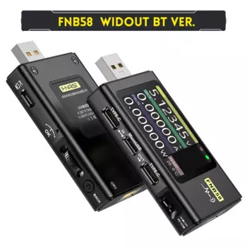 FNIRSI FNB58 USB тестер батареи Вольтметр Амперметр TYPE-C Быстрое обнаружение заряда Измерение емкости триггера