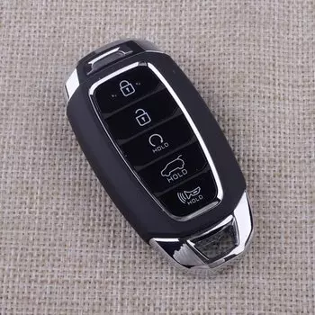 ФОБ оболочка без ключа управление доступ телефон Обложка 5 кнопок подходит для Hyundai Elantra Palisade