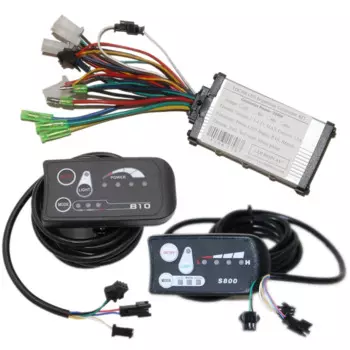 Светодиодный дисплей FOCAN для электровелосипеда, 24 В 36 В 48 В S800 810, дисплей для электроскутера, бесщеточный контроллер 250 Вт