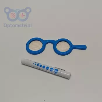 Полосатые очки Bagolini для оценки ретинального соответствия