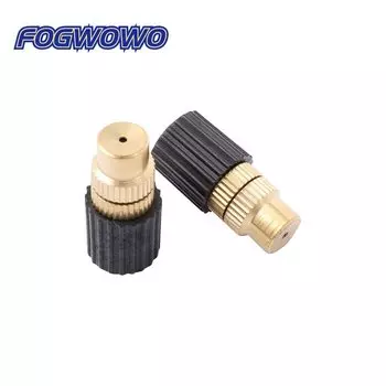 FOGWOWO медные регулируемые опрыскиватели 6 мм, 5 шт.