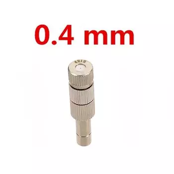 FOGWOWO Система орошения сада 6 мм 60 шт. латунные распылители