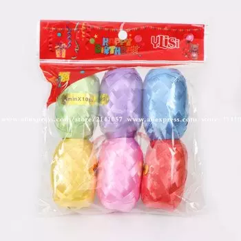 Фольгированная лента для воздушных шаров DAWN 5 мм * 10 м