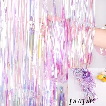 Фольгированная занавеска для фотозоны parehope