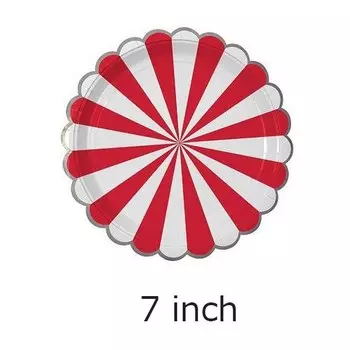 Фольгированные бумажные тарелки Art lalic 7 дюймов