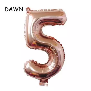 Фольгированные шары DAWN 40 дюймов 0-9