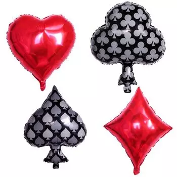 Фольгированные шары-карты WEHRPARTY