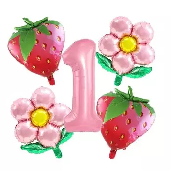 Фольгированные шары OLOEY для первого дня рождения