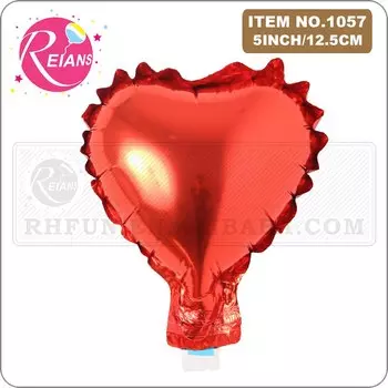 Фольгированные шары REIANS сердечки звезда 5 дюймов